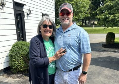 Jennifer Partin, Director of Connection and Prodigal Ministries Board President, Jim Pullen.